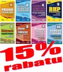 Pakiet5 - 8 książek Z Prawem co dnia – 15proc. RABATU + ebook BIP gratis - taniej o 52 zł